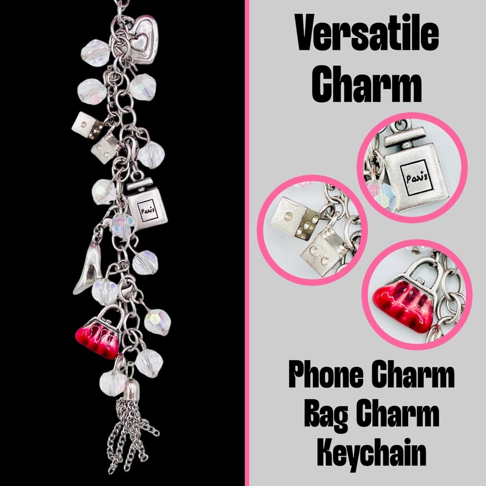Vintage AE Glam Charm - Bag Charm, Phone Charm, Keychain, etc.